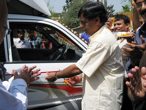 Inauguration of the mobile medical van