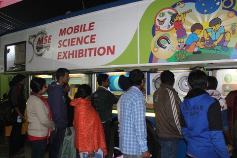 Mobile science exhibition