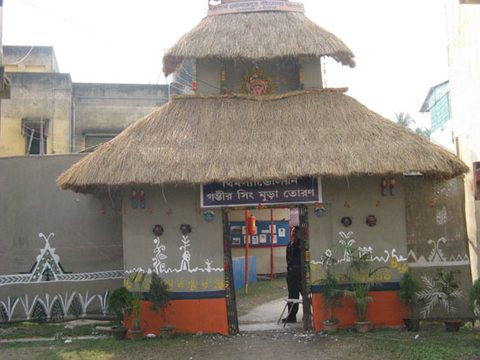 Entrance to the book fair office