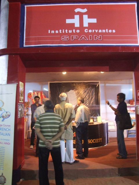 Instituto Cervantes stall