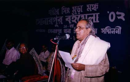 Writer Atin Bandyopadhyay