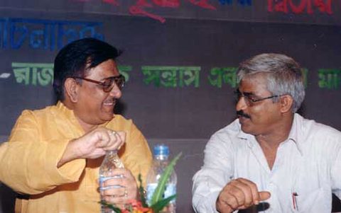 MLA Nirbed Roy and Dr. Sujan Chakraborty