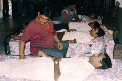 Blood donation camp